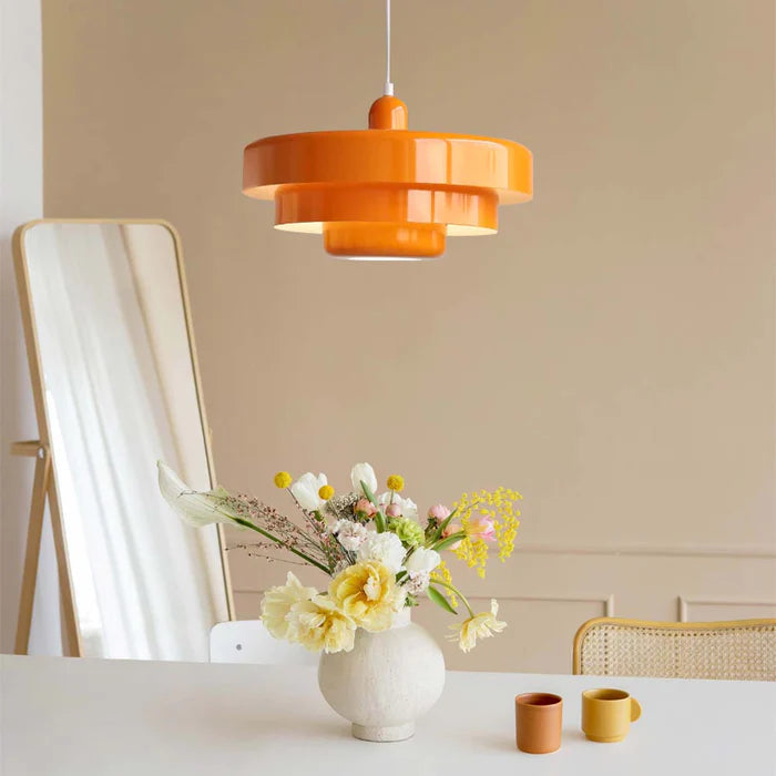 Dining Room Modern Pendant Light | Mid Century Round