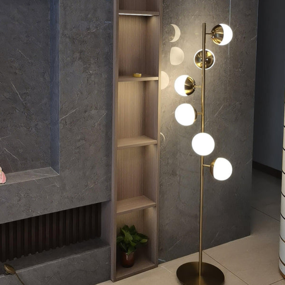 Flow Form Floor Lamp | Sculptural Design