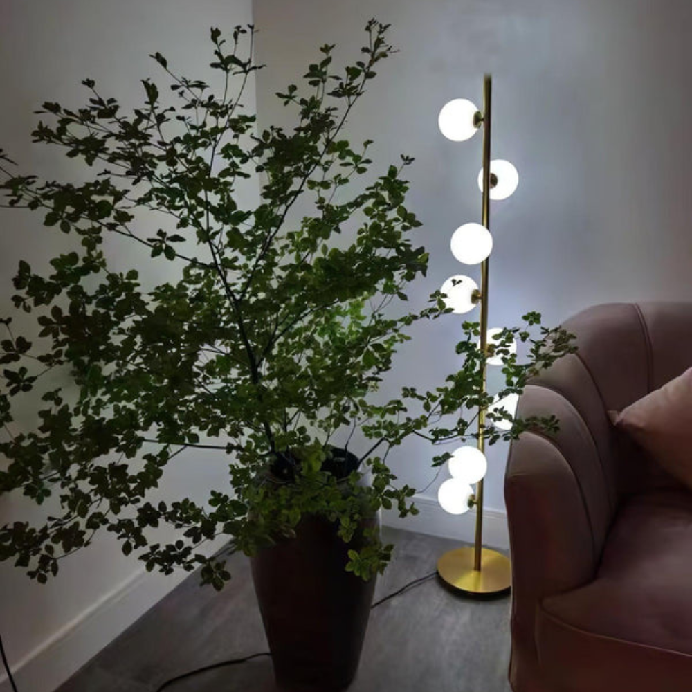 Flow Form Floor Lamp | Sculptural Design