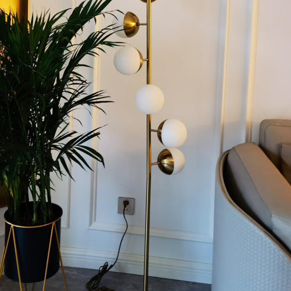 Flow Form Floor Lamp | Sculptural Design