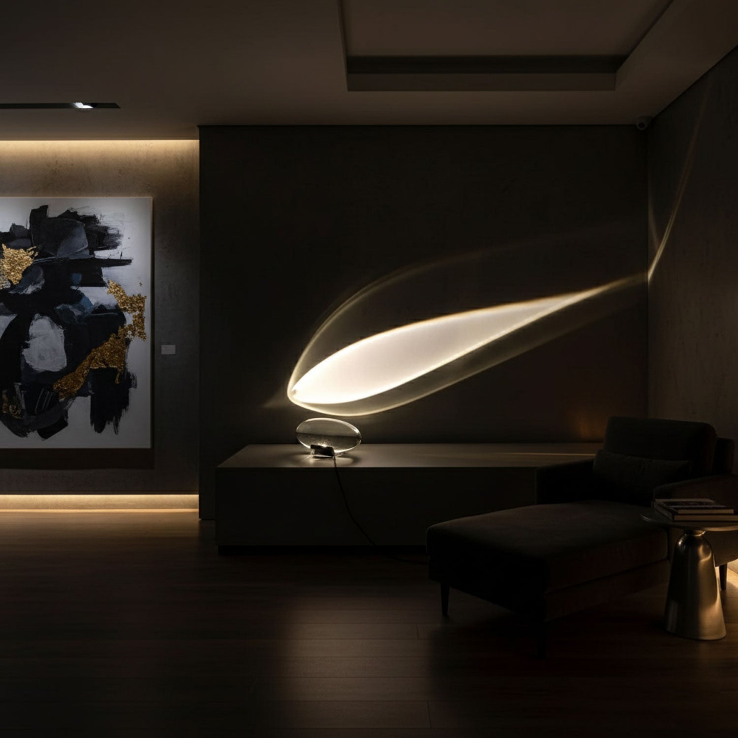 Table Lamp | Oval LED Lighting