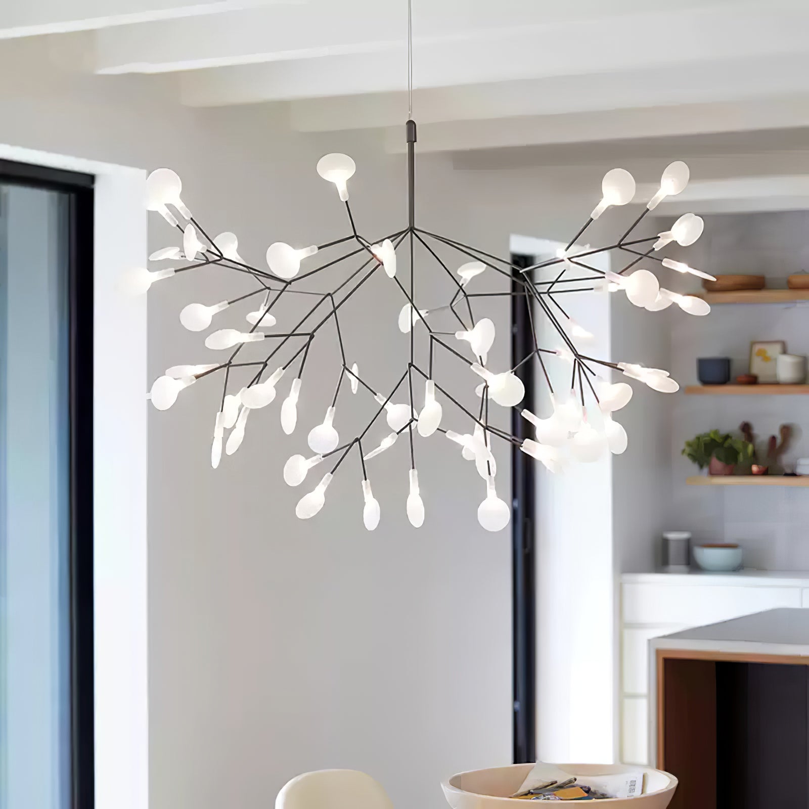 Branch-Inspired Chandelier | Multi-Head Ceiling Light