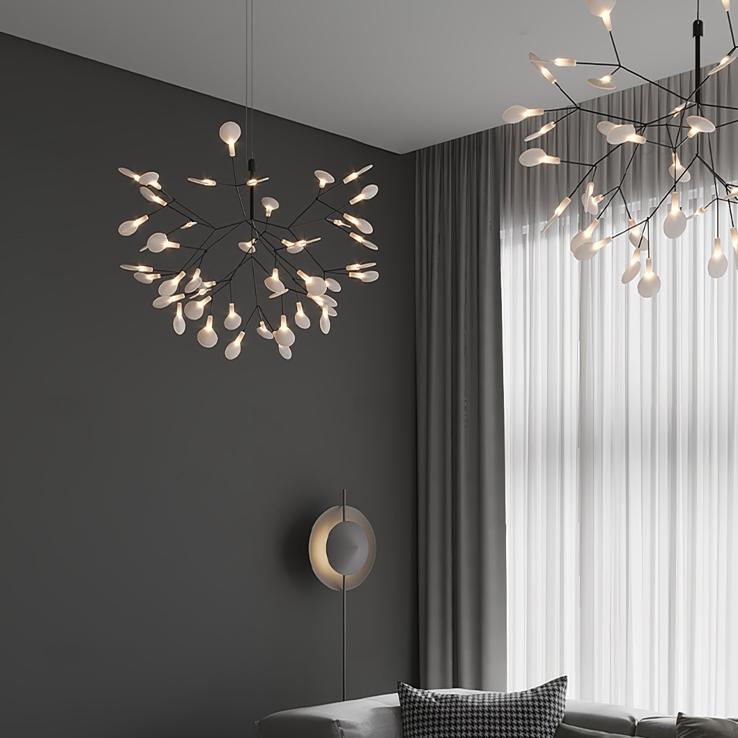 Chandelier Light Fixture | Ceiling Lamp with Multiple Heads