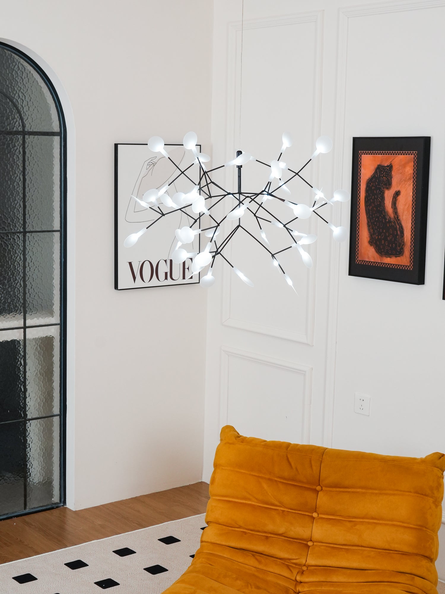 Branch-Inspired Chandelier | Multi-Head Ceiling Light