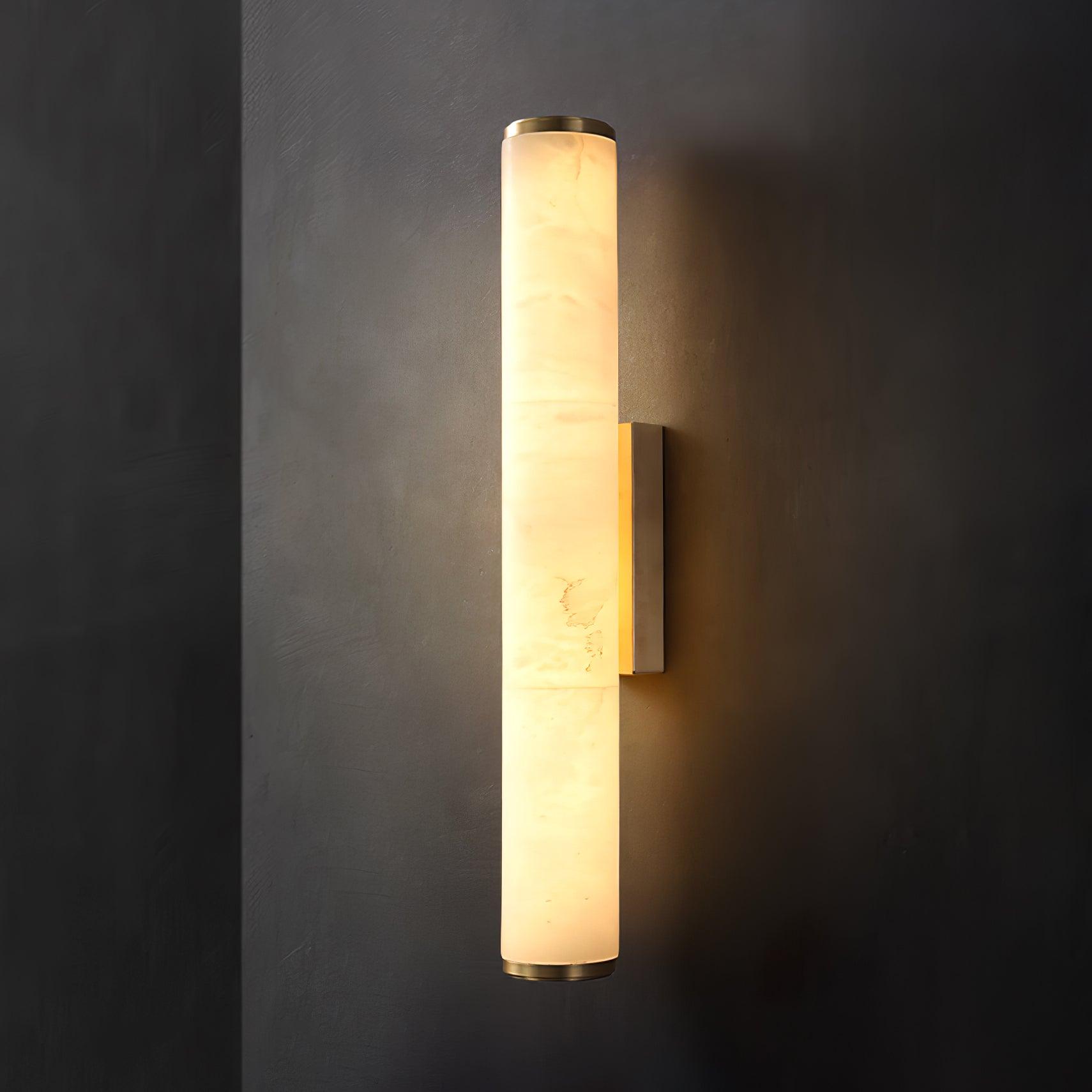 Wall Light Vertical | Alabaster LED Fixture