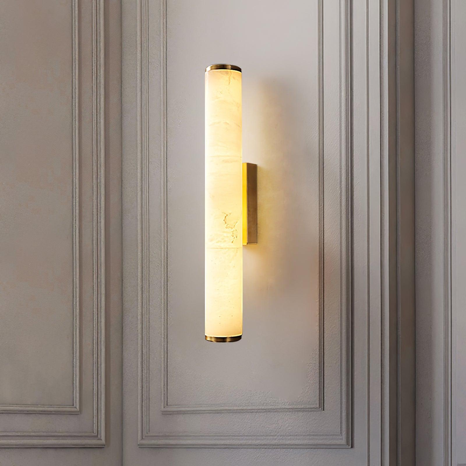 Wall Light Vertical | Alabaster LED Fixture