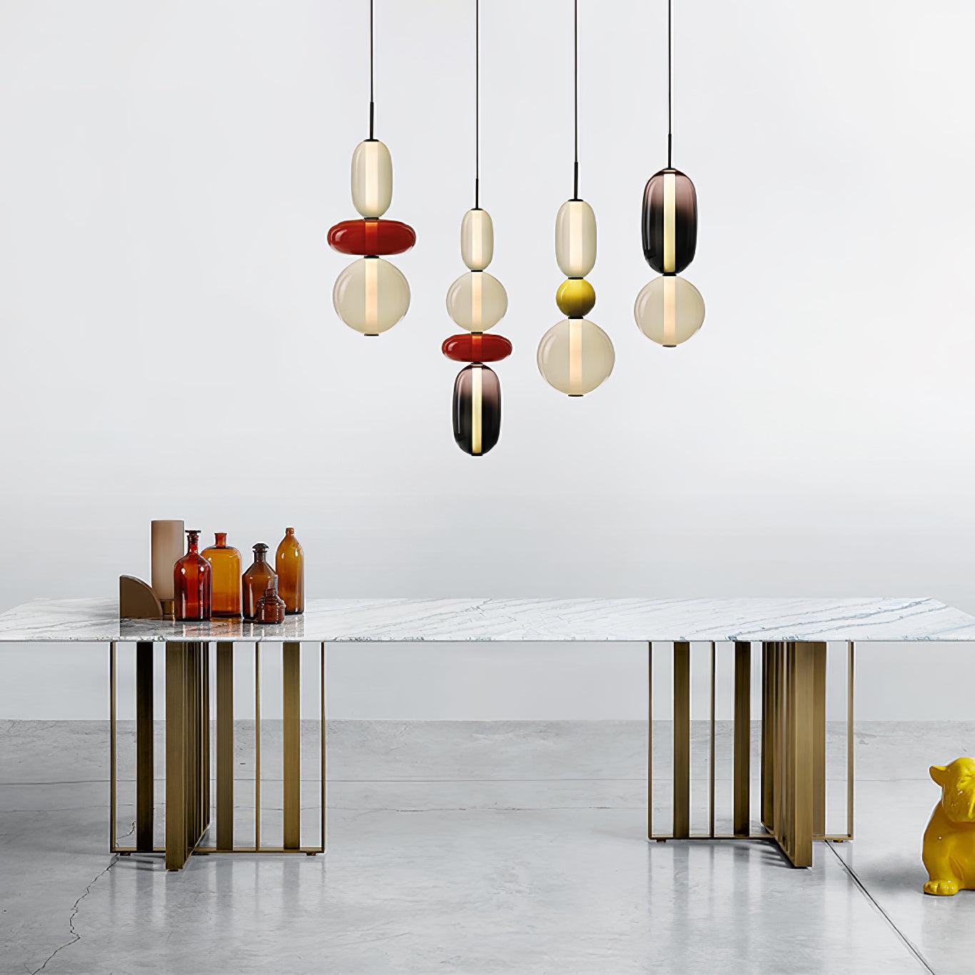 Pendant Light LED | Layered Shade Ceiling Design