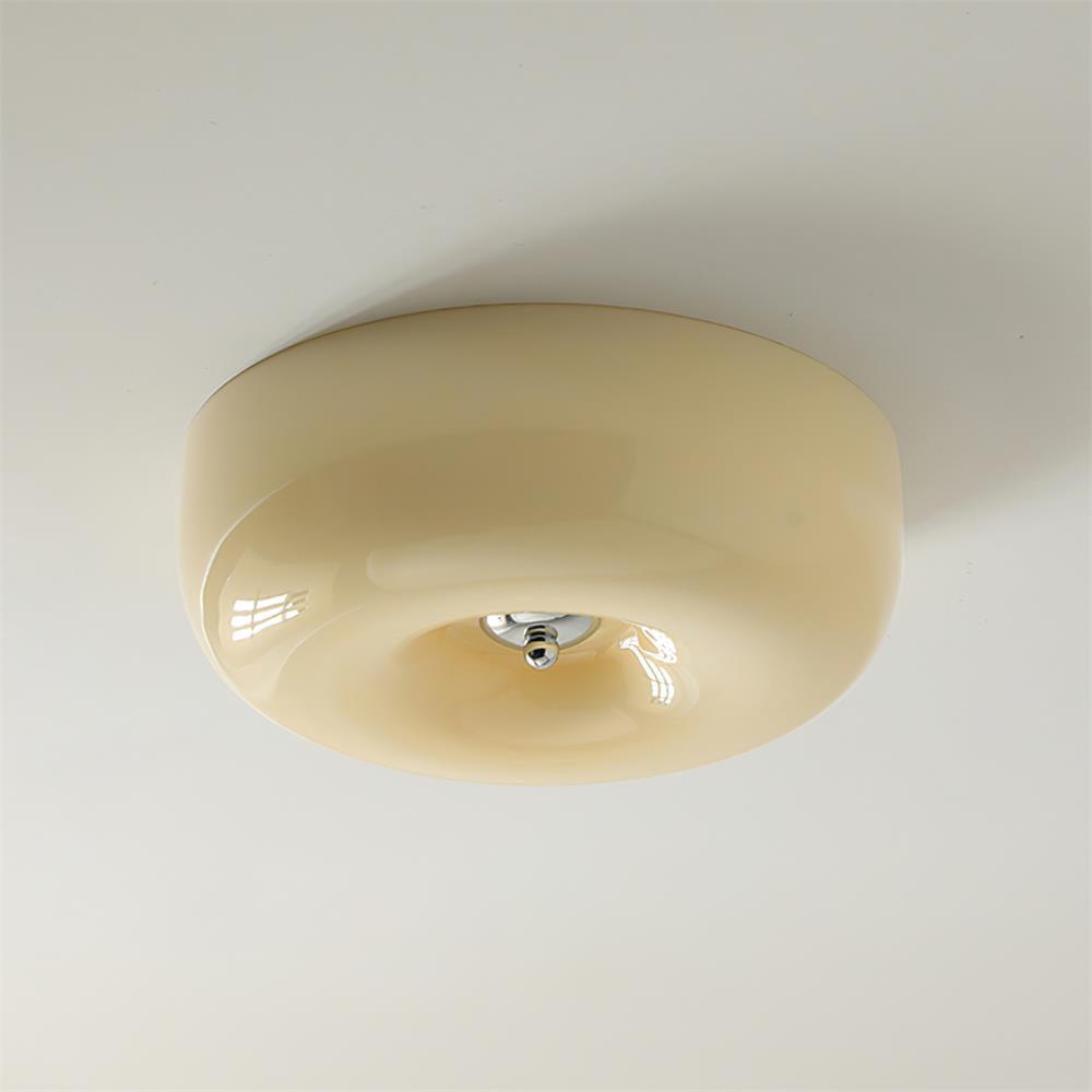 Ceiling Light | Round Flush Fixture