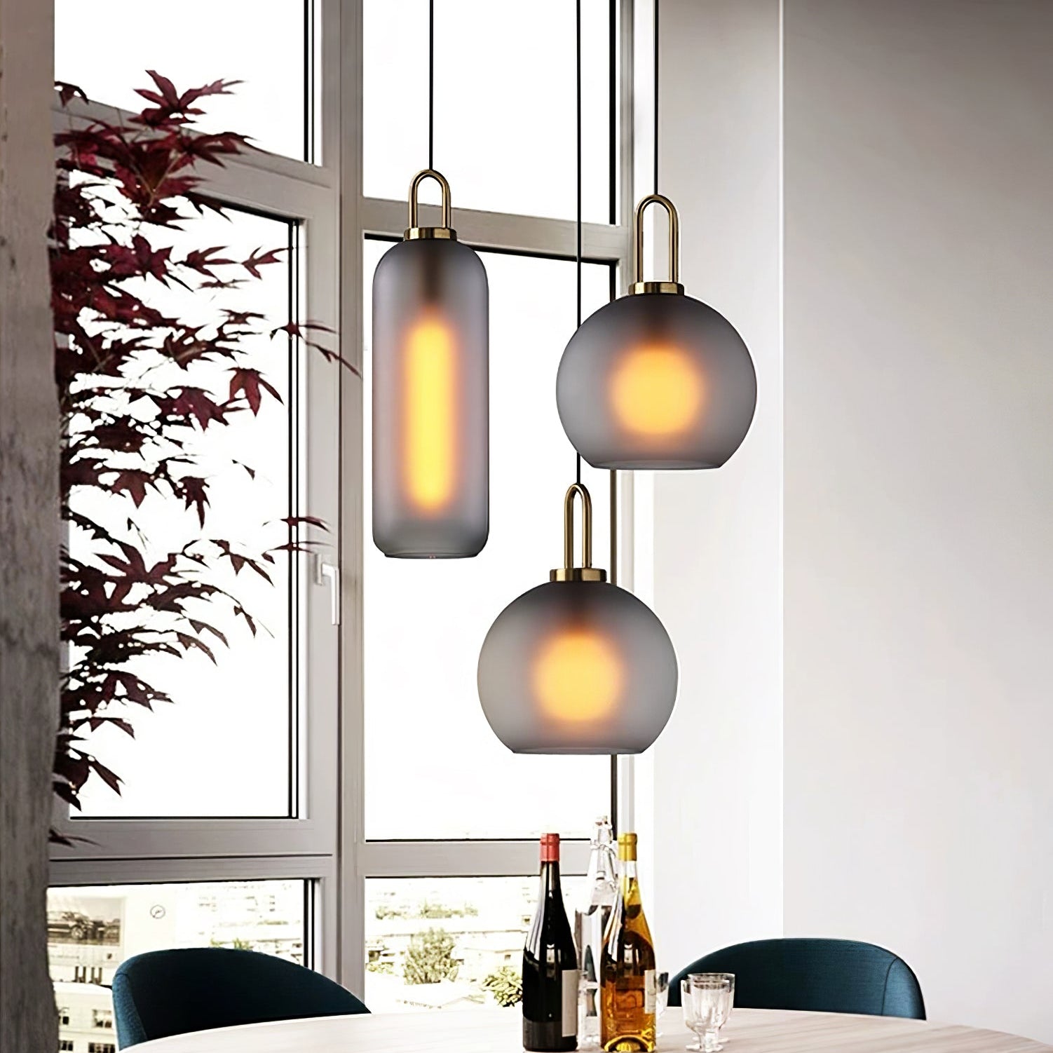 Pendant Light | Modern Globe Pendulum Lamp