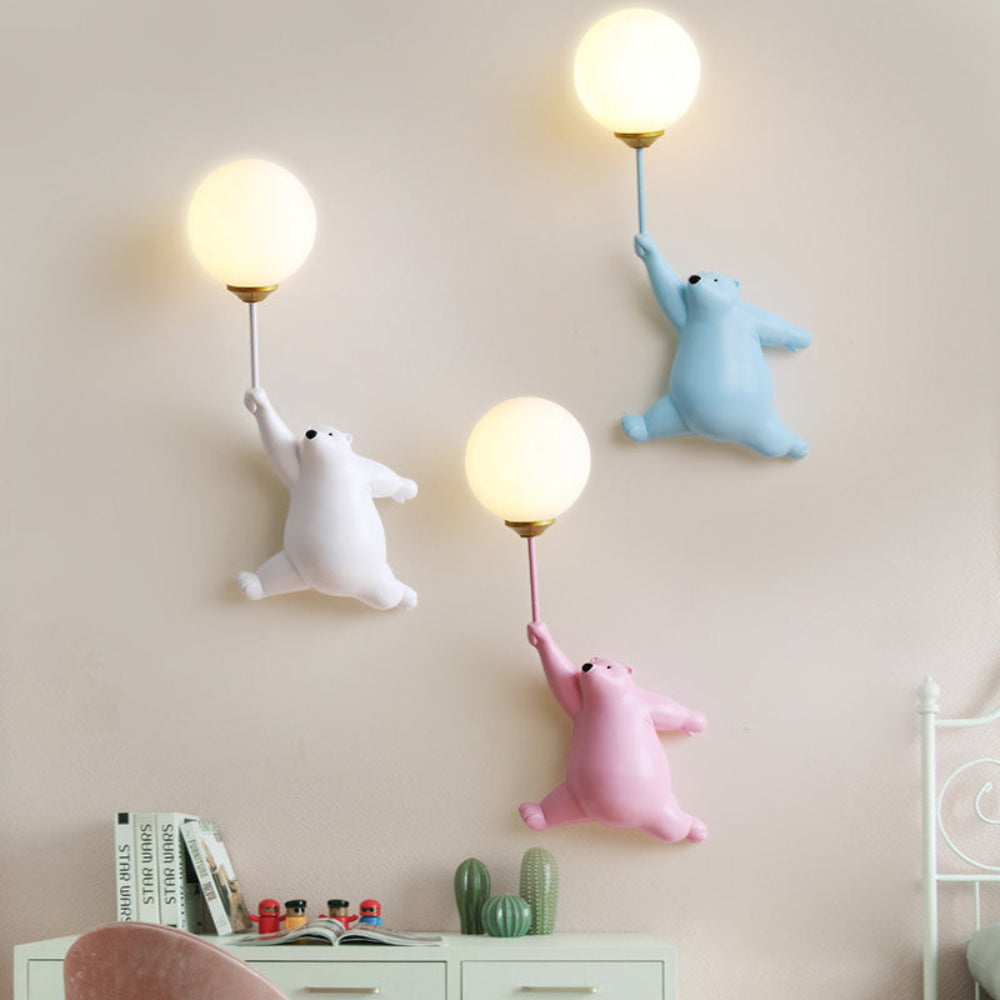Wall Light | Bear Balloon Lamp