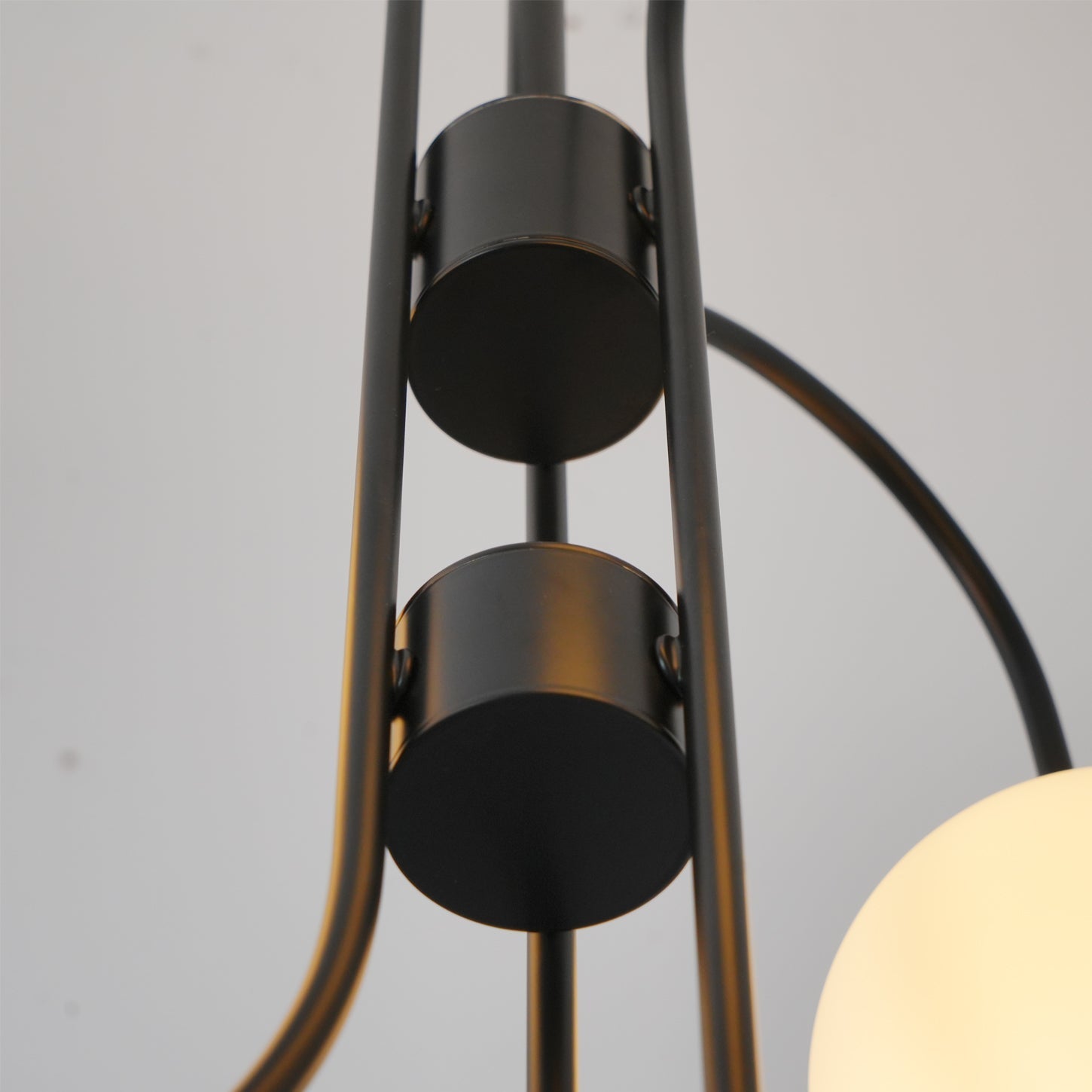 Chandelier Light Fixture | Ceiling Lamp with Gooseneck Design