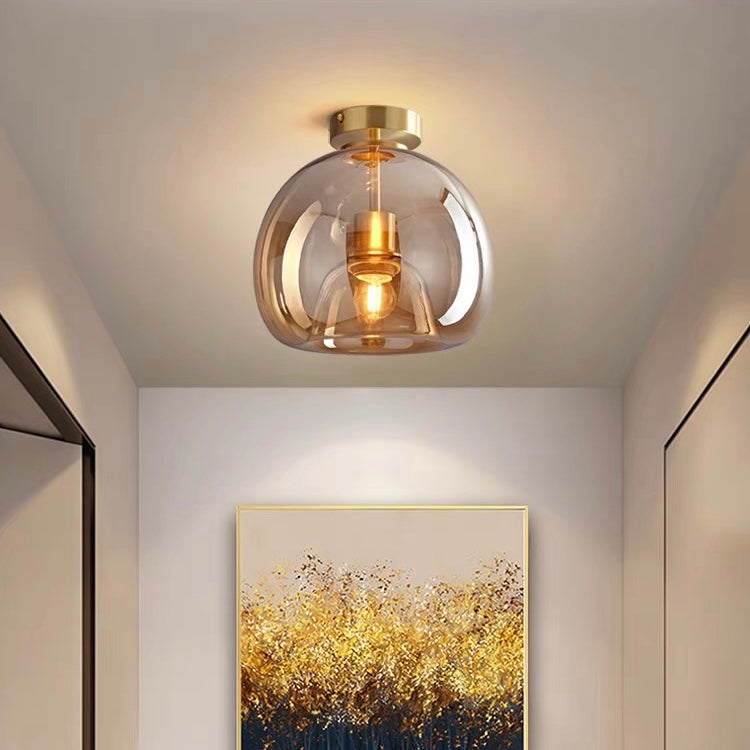 Ceiling Light | Modern Glass Globe