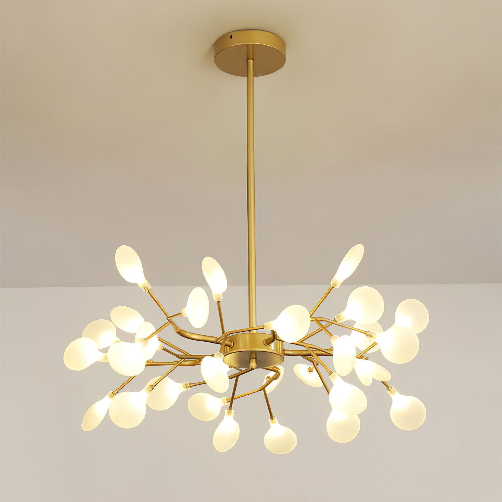 Chandelier Light | Ceiling Lamp with Firefly-Inspired Satellite Design