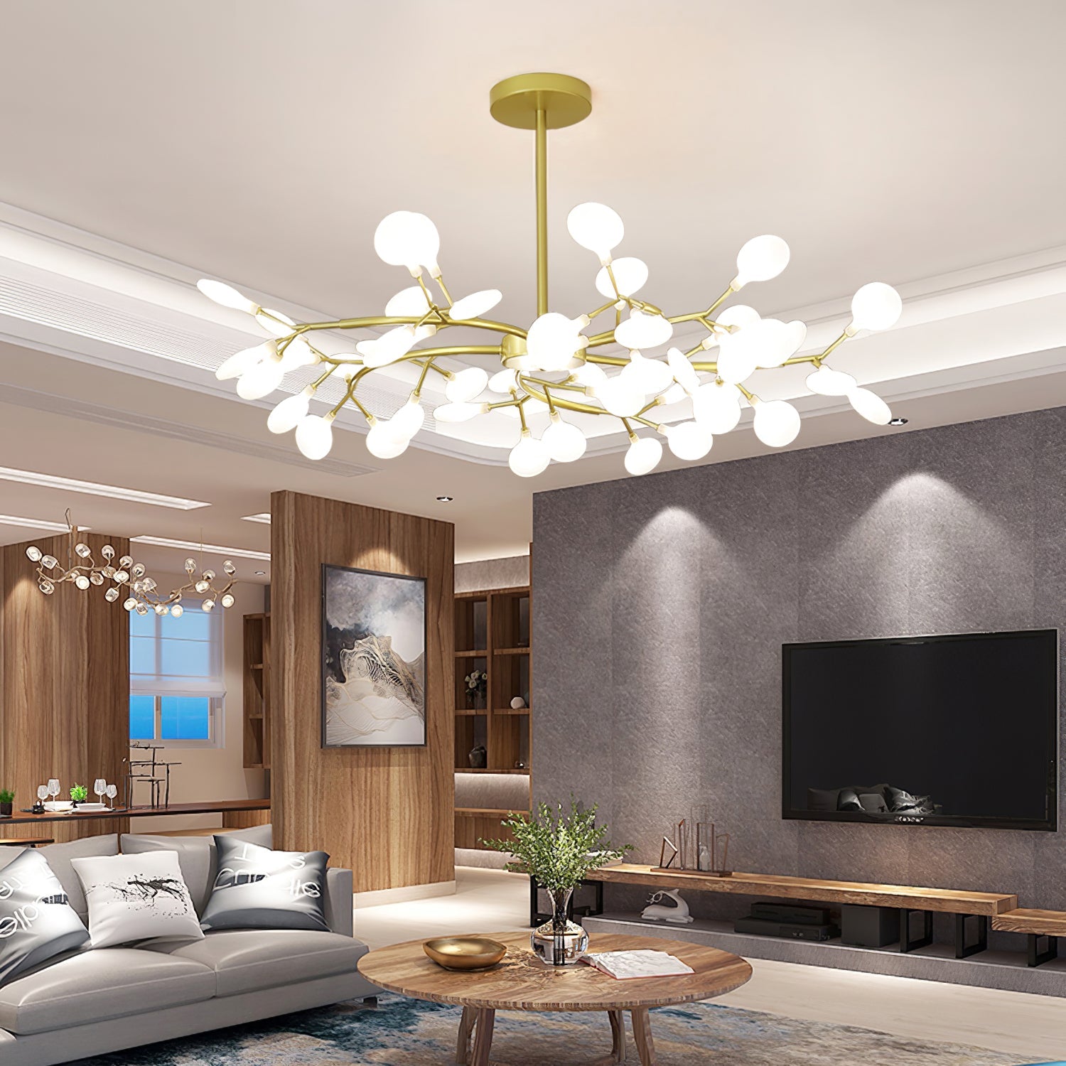 Chandelier Light |  30 to 63 Heads