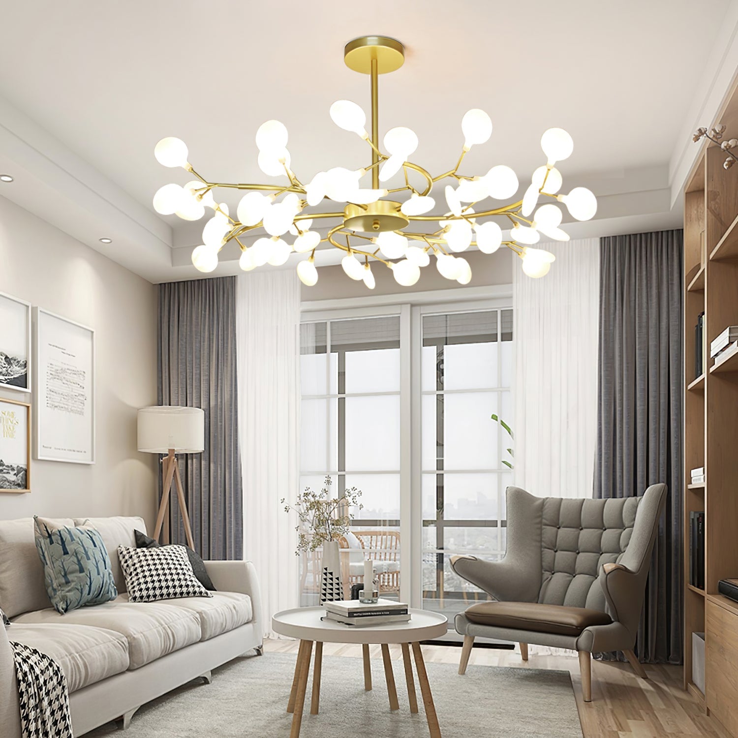 Chandelier Light |  30 to 63 Heads