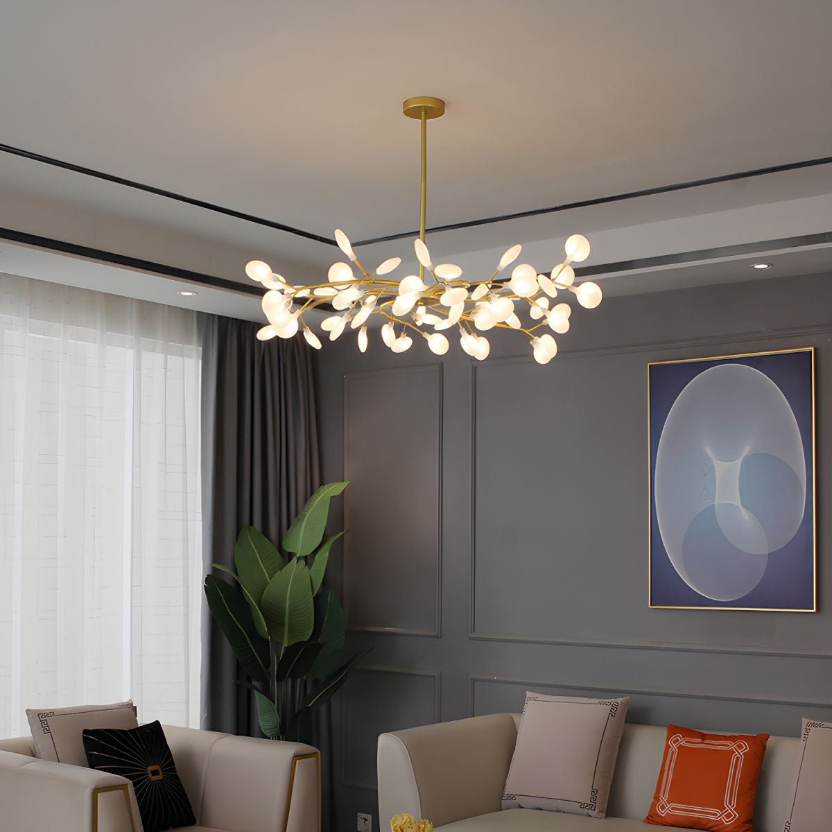 Chandelier Light |  30 to 63 Heads