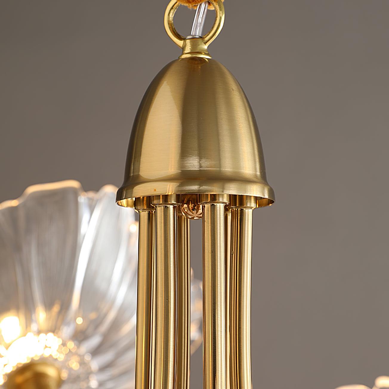 Chandelier Light | Ceiling Lamp with Lutos Flower Design
