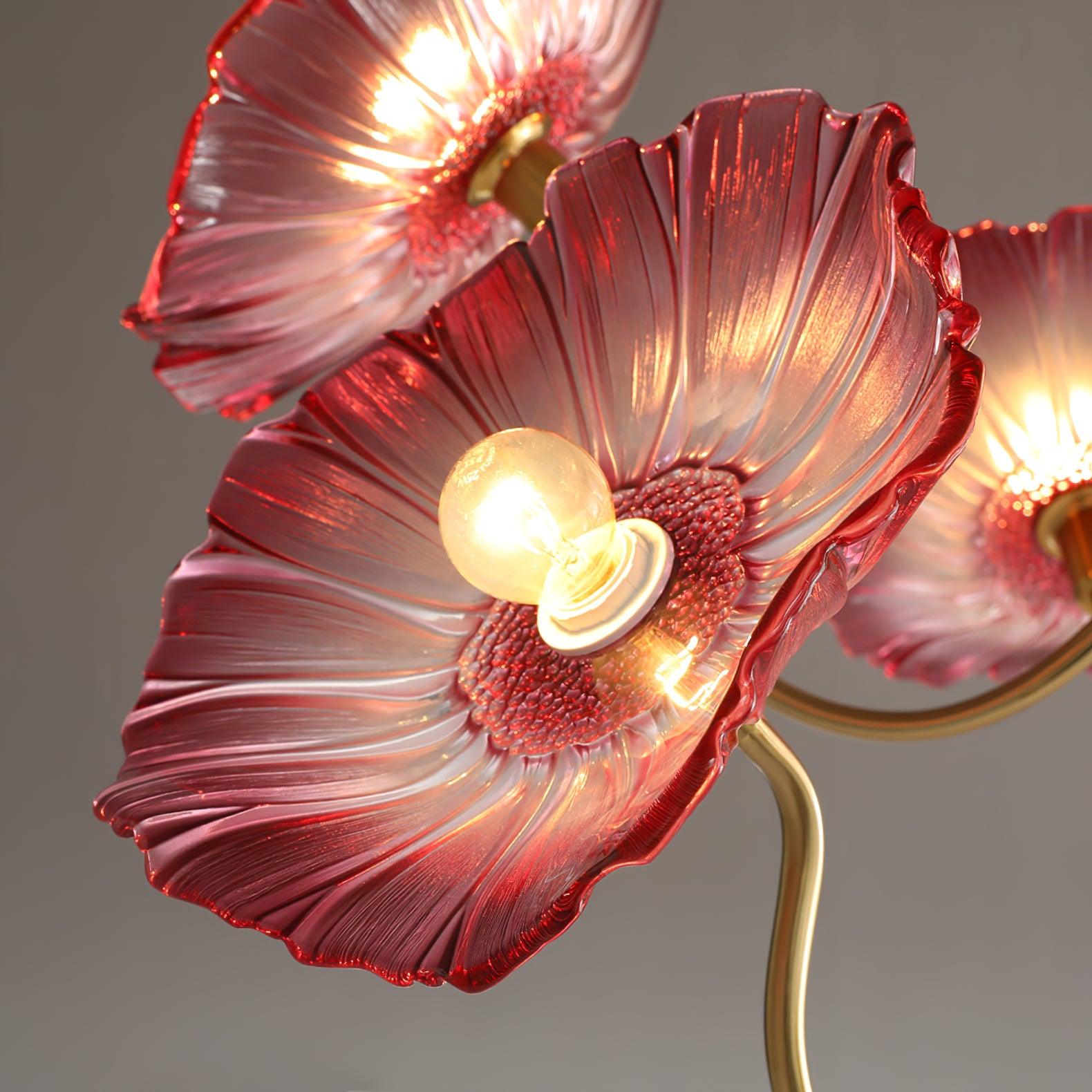 Chandelier Light Fixture | Ceiling Lamp with 3 or 6 Heads