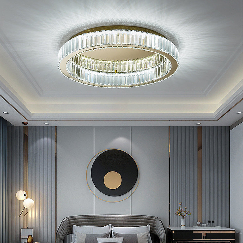 Ceiling Light | LED Ring Layered Flush Ceiling Fixture