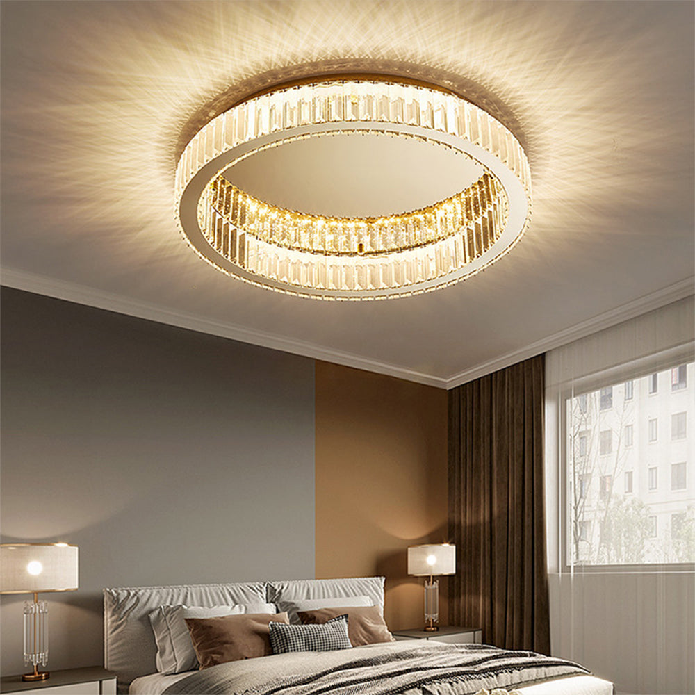 Ceiling Light | LED Ring Layered Flush Ceiling Fixture
