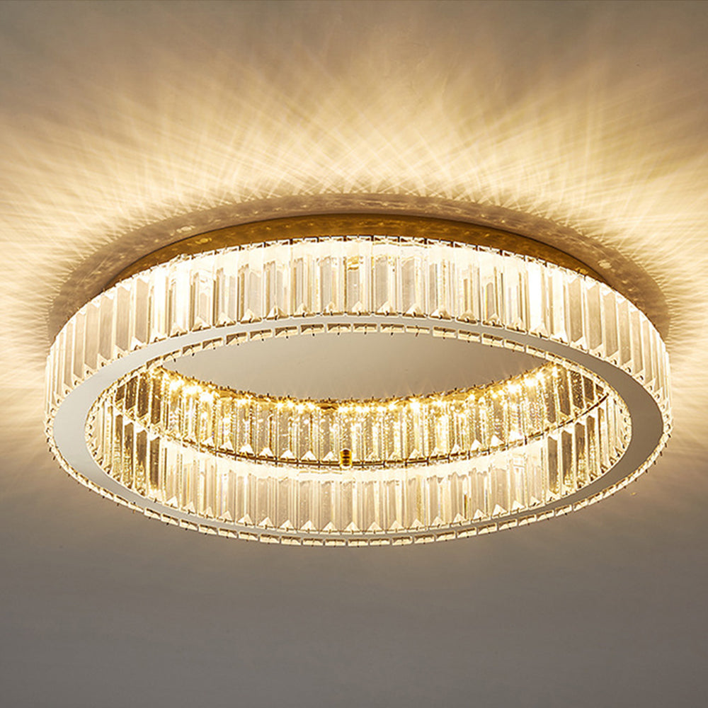 Ceiling Light | LED Ring Layered Flush Ceiling Fixture