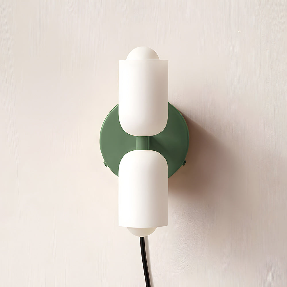 Wall Light | Dual Cylinder Sconce