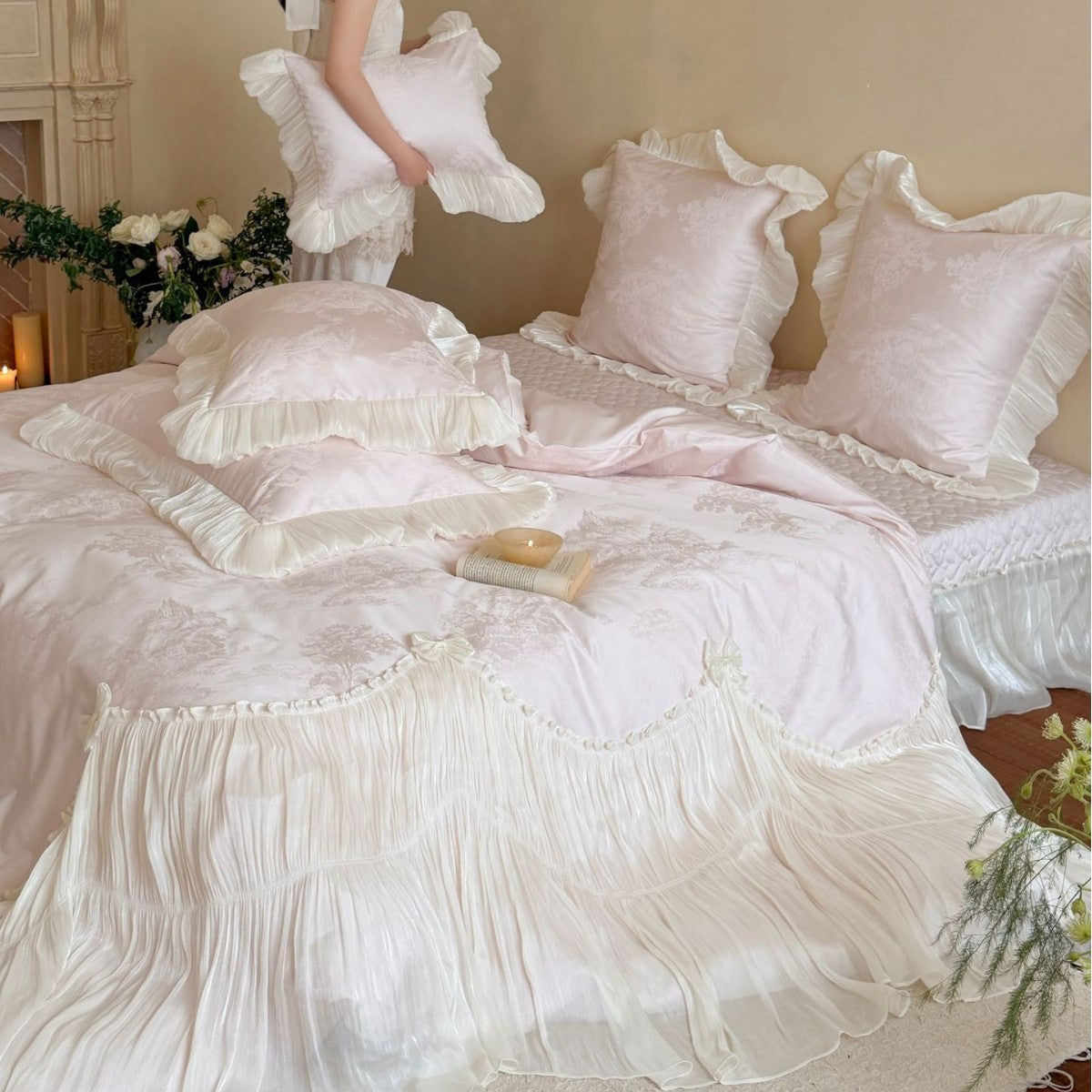 Satin-Duvet Cover Set