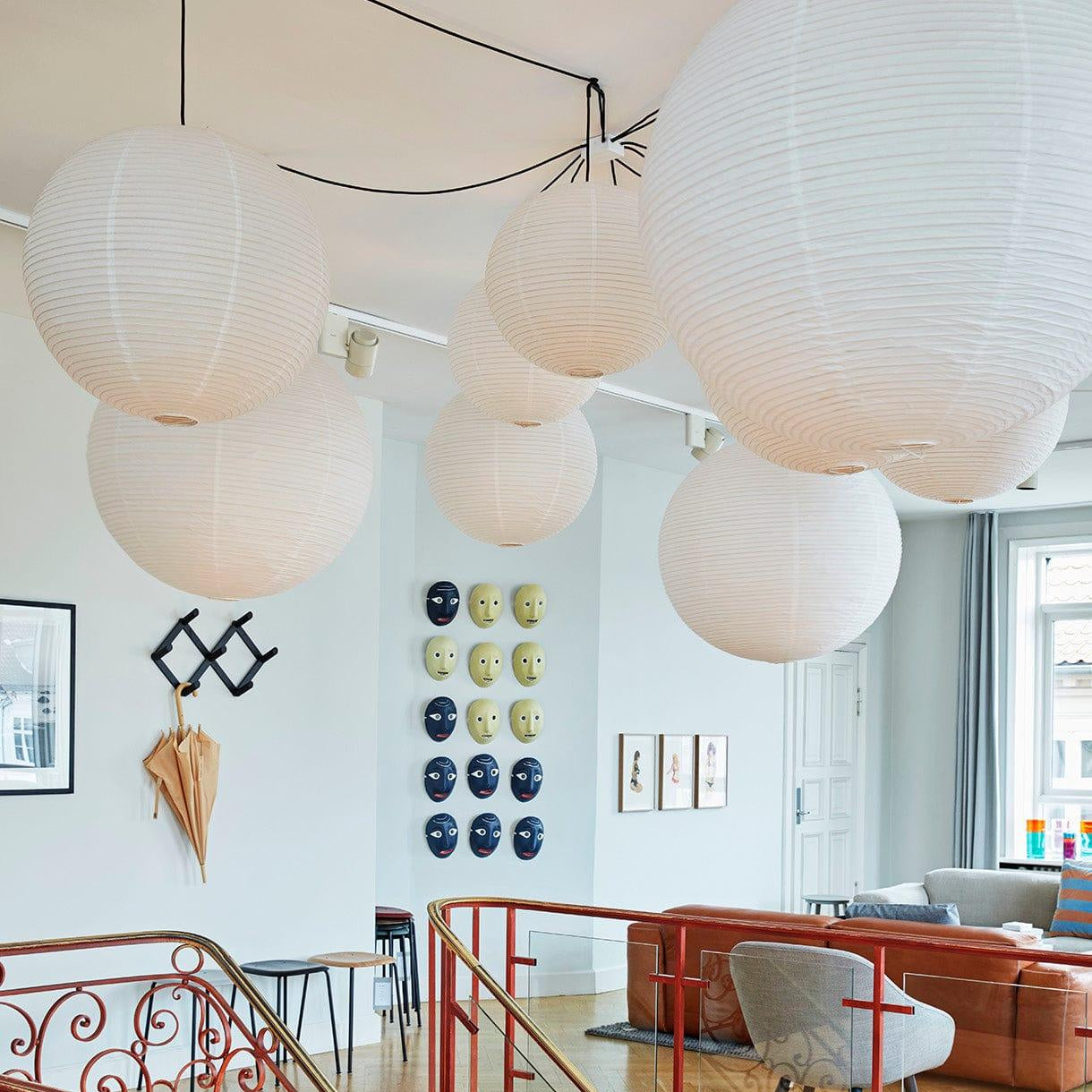 Pendant Light | Oversized Lantern Globe Design