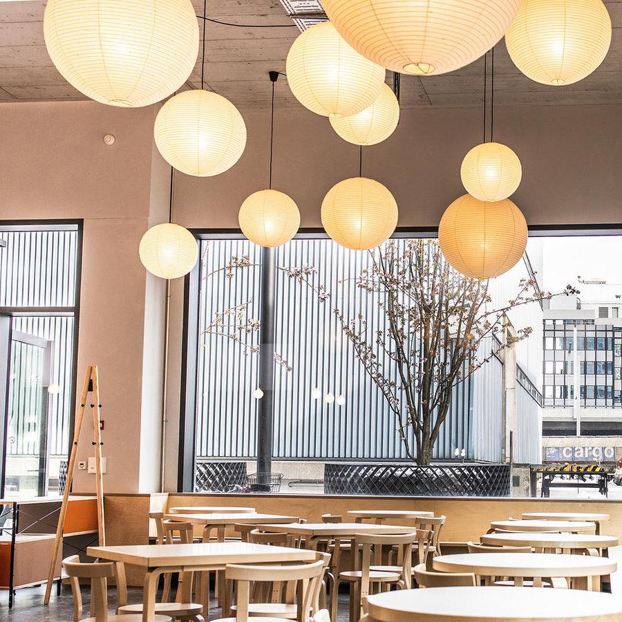 Pendant Light | Oversized Lantern Globe Design