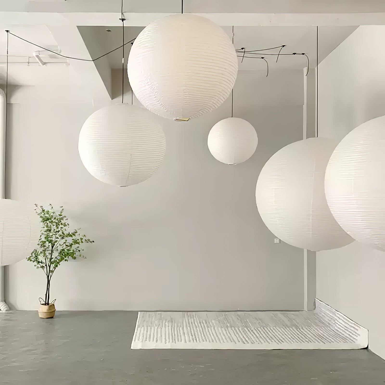 Pendant Light | Oversized Lantern Globe Design