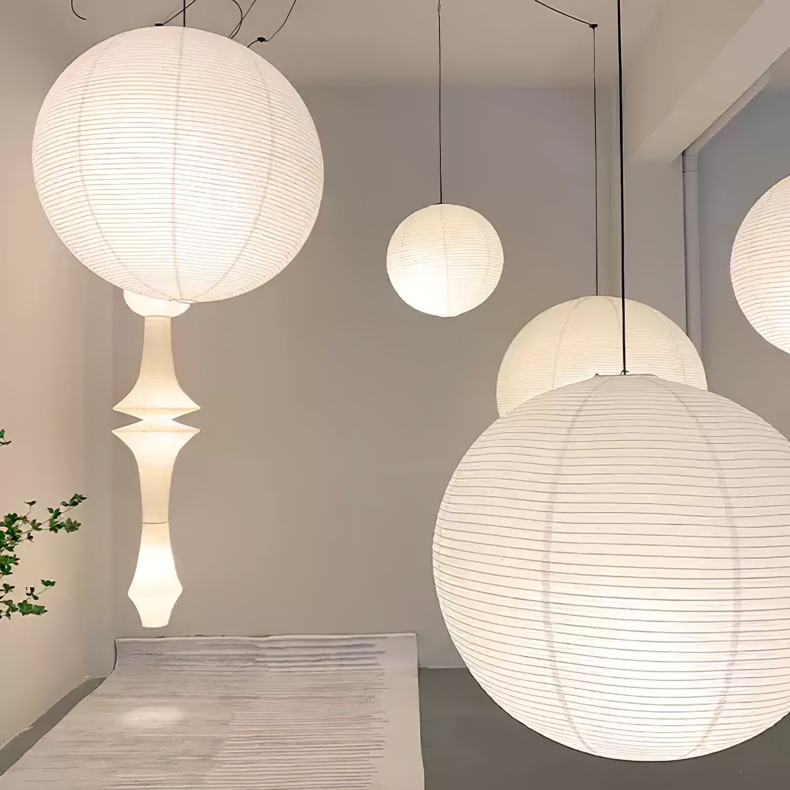 Pendant Light | Oversized Lantern Globe Design
