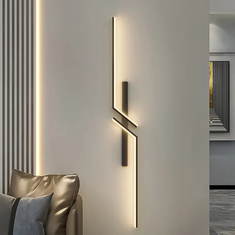 Wall Light | Linear Double Bar LED Fixture