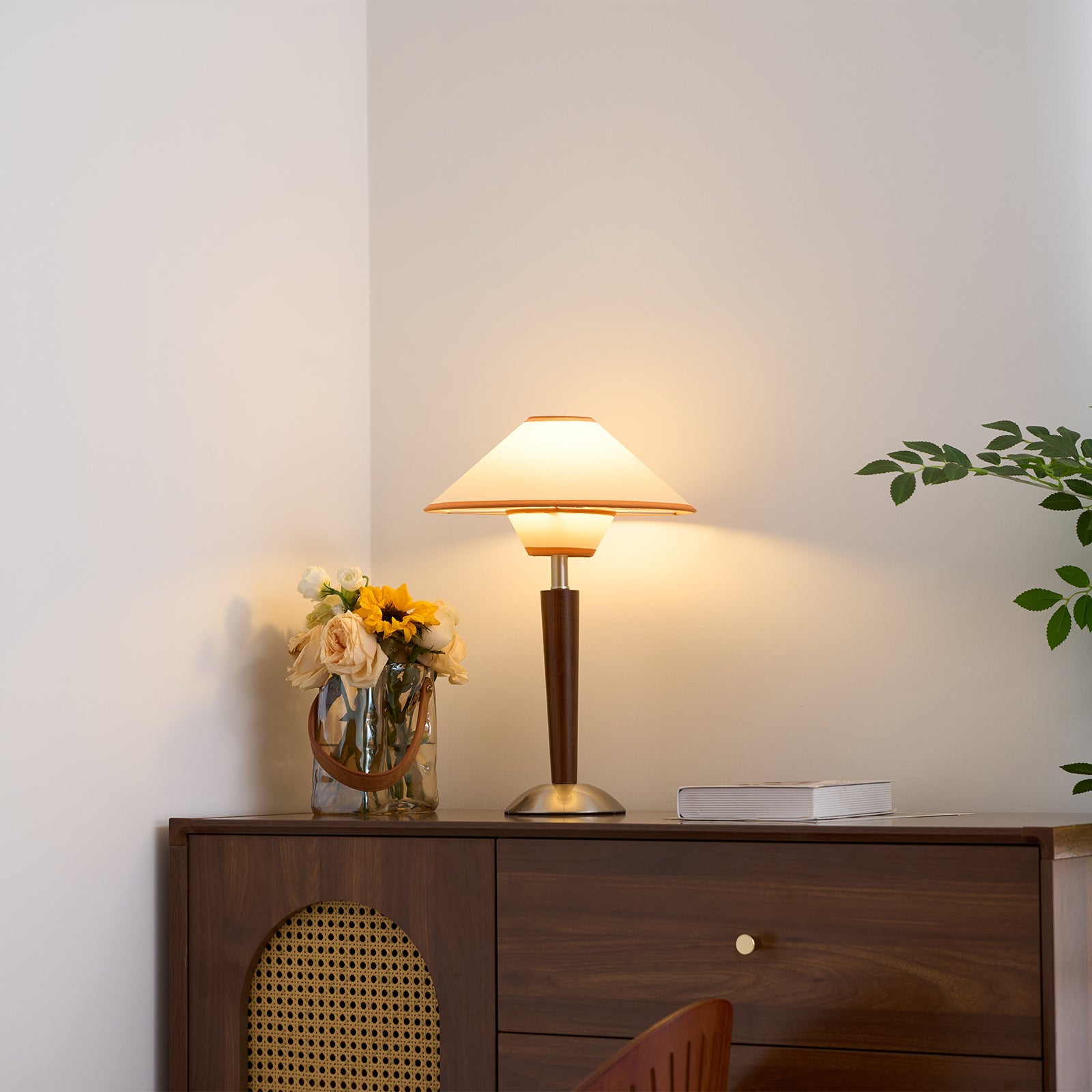 Table Lamp | Fabric Shade Table Light