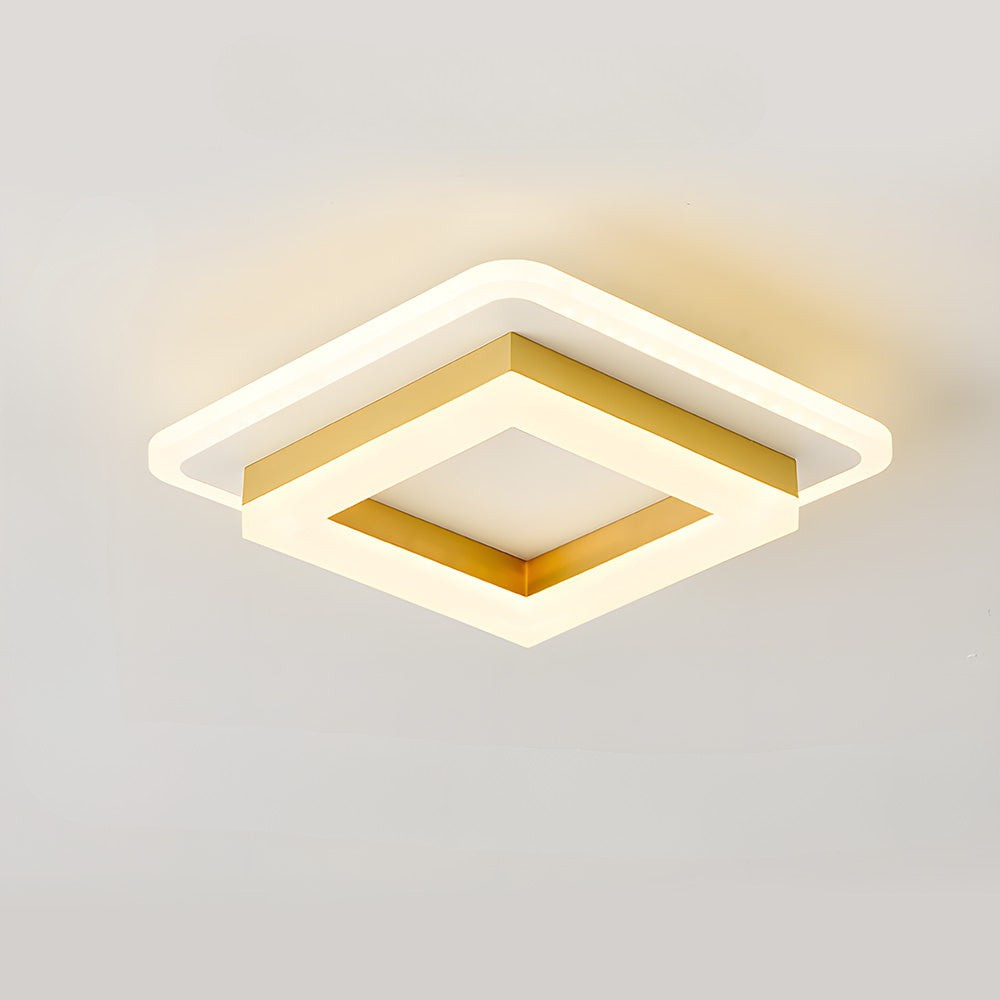 Ceiling Lights | Square Layered LED Fixture