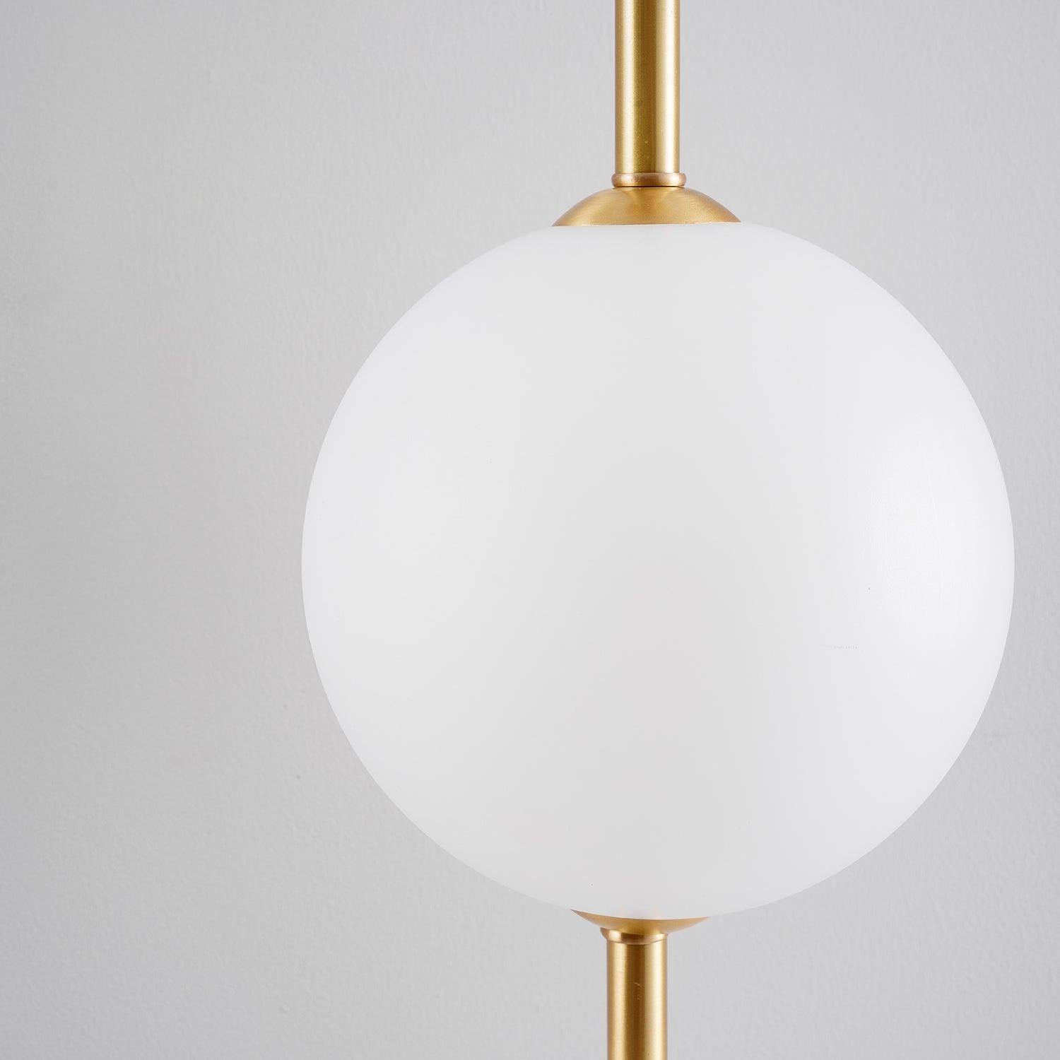 Modern Wall Light | Vertical Glass Globe