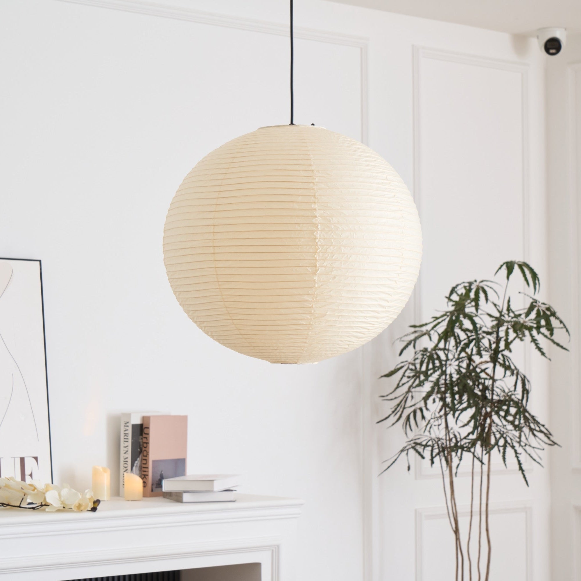 Pendant Light | Oversized Lantern Globe Design
