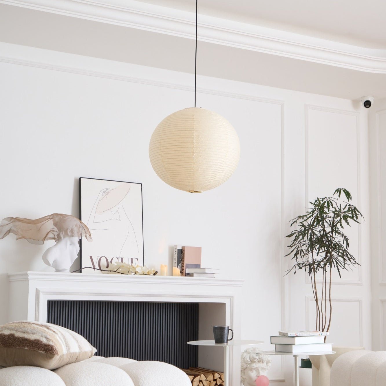 Pendant Light | Oversized Lantern Globe Design
