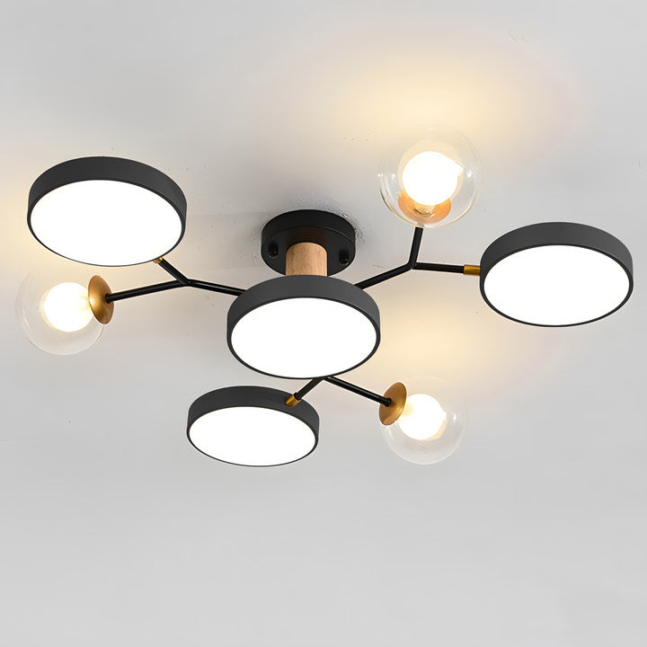 Ceiling Light | Branch Multi-Disc LED Fixture