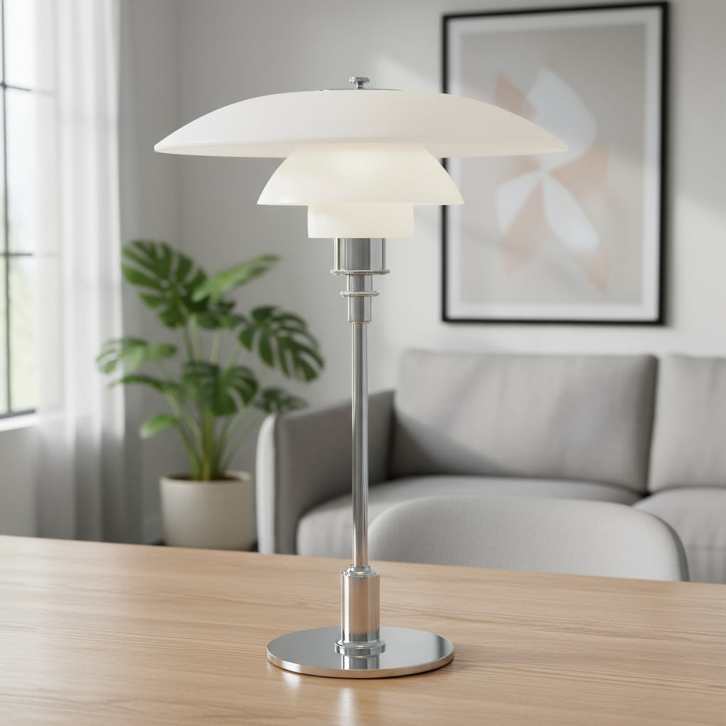 Table Lamp | Layered Shade Lighting
